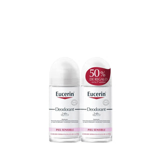 Eucerin Deodorant 24h Roll-on Pack 2 x 50ml