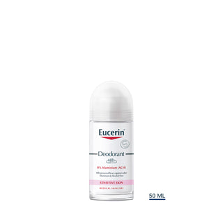 Eucerin Deodorant Sensitive Skin 48h Aluminum Free Roll-On 50ml