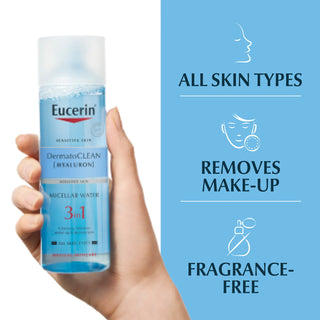 Eucerin DermatoCLEAN Hyaluron Micellar Water 3 in 1 200ml