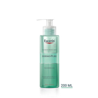 Eucerin DermoPure Gel Cleanser 200ml PACK of 3