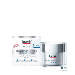 Eucerin Hyaluron-Filler 3x Effect Day Cream Dry Skin SPF15 50ml