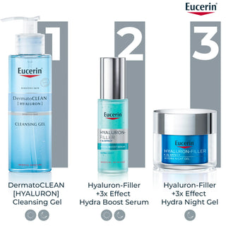 Eucerin Hyaluron-Filler x3 Effect Hydra Night Gel 50ml