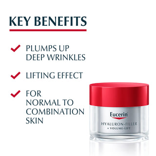 Eucerin Hyaluron-Filler + Volume-Lift SPF15 Normal Combination Skin 50ml