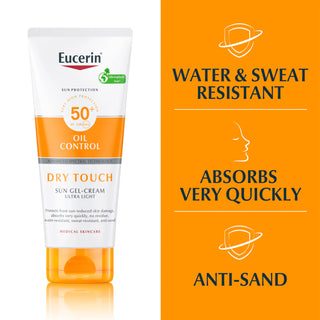 Eucerin Sun Sensitive Protect Dry Touch Gel-Cream SPF50+ 200ml