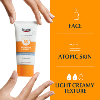 Eucerin Sun Sensitive Protect Face Cream SPF50+ 50ml