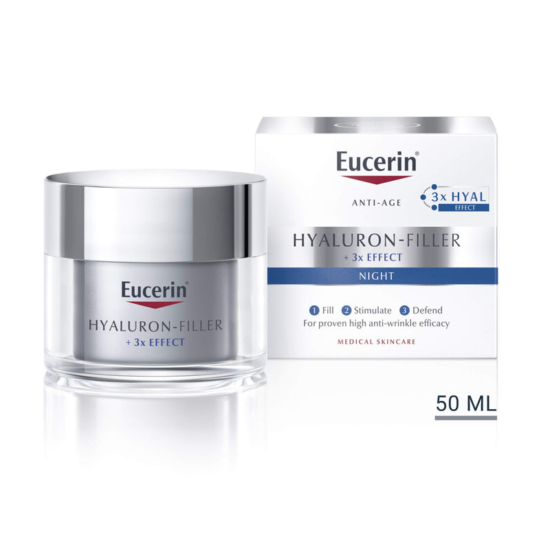 Eucerin Hyaluron-Filler x3 Effect Night Cream 50ml