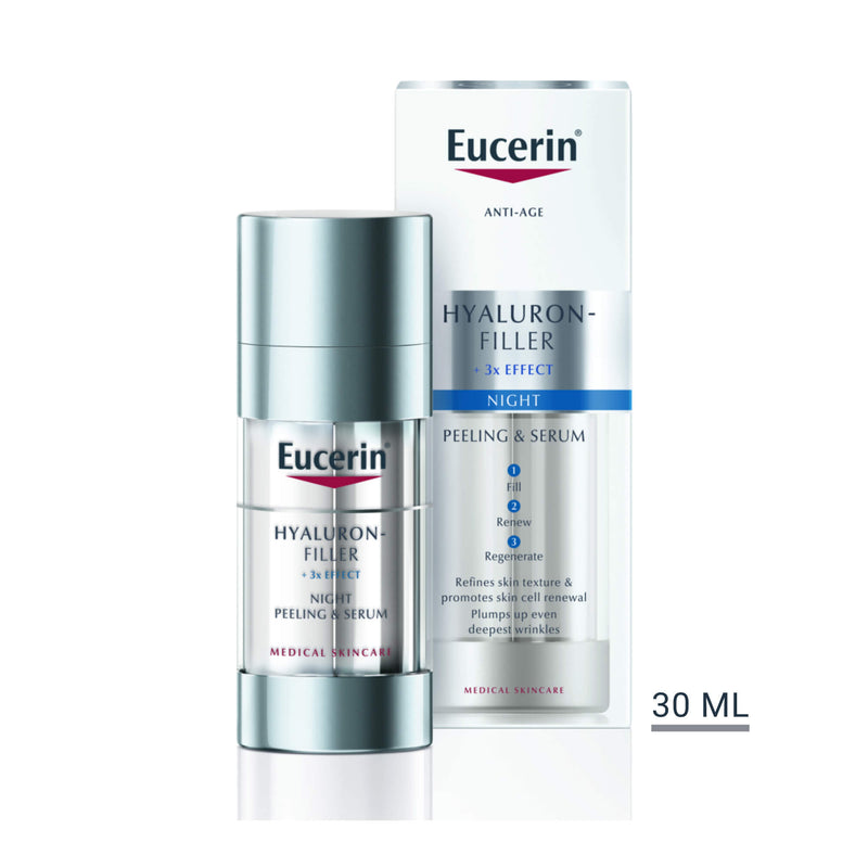 Eucerin Hyaluron-Filler x3 Effect Night Peeling & Serum 30ml