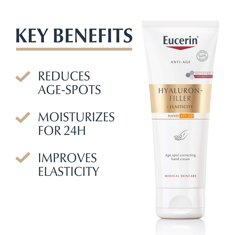 Eucerin Hyaluron Filler + Elasticity Sunscreen Corrector Hand Cream SPF30 75ml