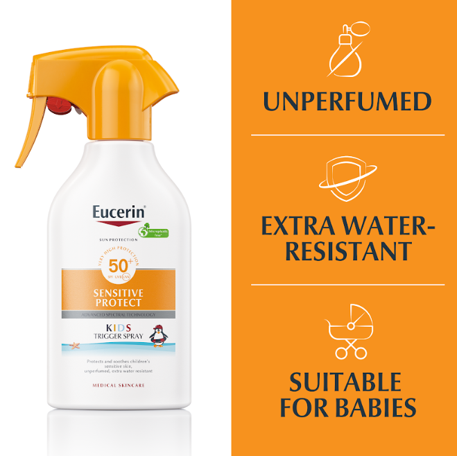 Eucerin Sun Kids Sensitive Protect Spray SPF50+ 250ml