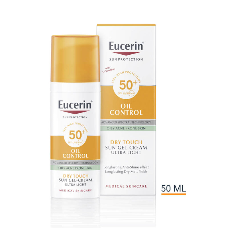 Eucerin Sun Oil Control Cream-Gel DryTouch SPF50+ 50ml