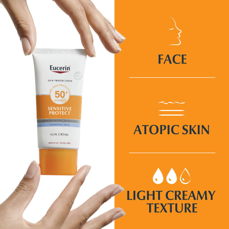 Eucerin Sun Sensitive Protect Face Cream SPF 50+ 50ml