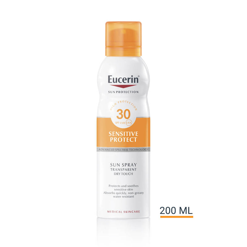 Eucerin Sun Sensitive Protect Transparent Spray Dry Touch SPF30 200ml