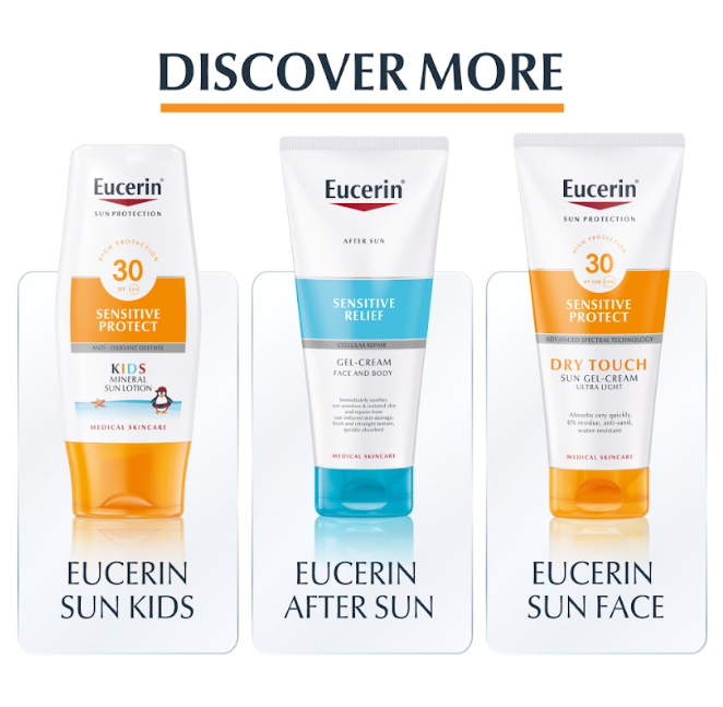 Eucerin Sun Sensitive Protect Transparent Spray Dry Touch SPF50 200ml