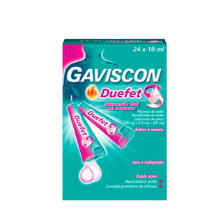 Gaviscon Duefet Susp.Cart x 24 Un .