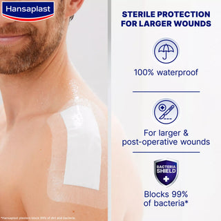 Hansaplast Aqua Protect 3XL 5 Strips 10x15cm