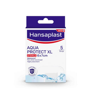 Hansaplast Aqua Protect XL  5 Strips  6x7cm