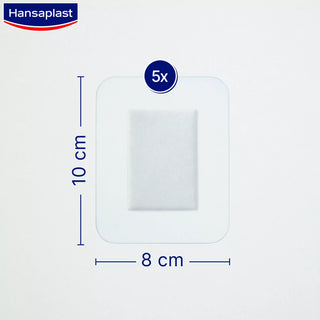 Hansaplast Aqua Protect XXL 5 Strips 8x10cm