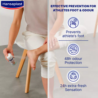 Hansaplast Foot Protection 2 in 1 Deodorant 150ml