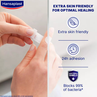 Hansaplast Sensitive 20 Strips 2 Sizes