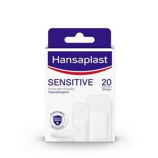 Hansaplast Sensitive 20 Strips 2 Sizes