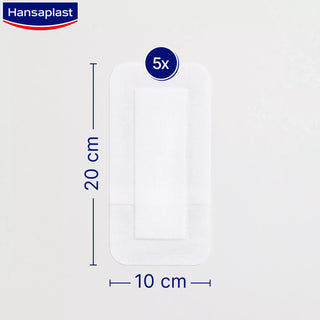 Hansaplast Sensitive 4XL Sterile 5 Strips 10x20cm