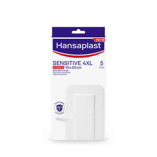 Hansaplast Sensitive 4XL Sterile 5 Strips 10x20cm