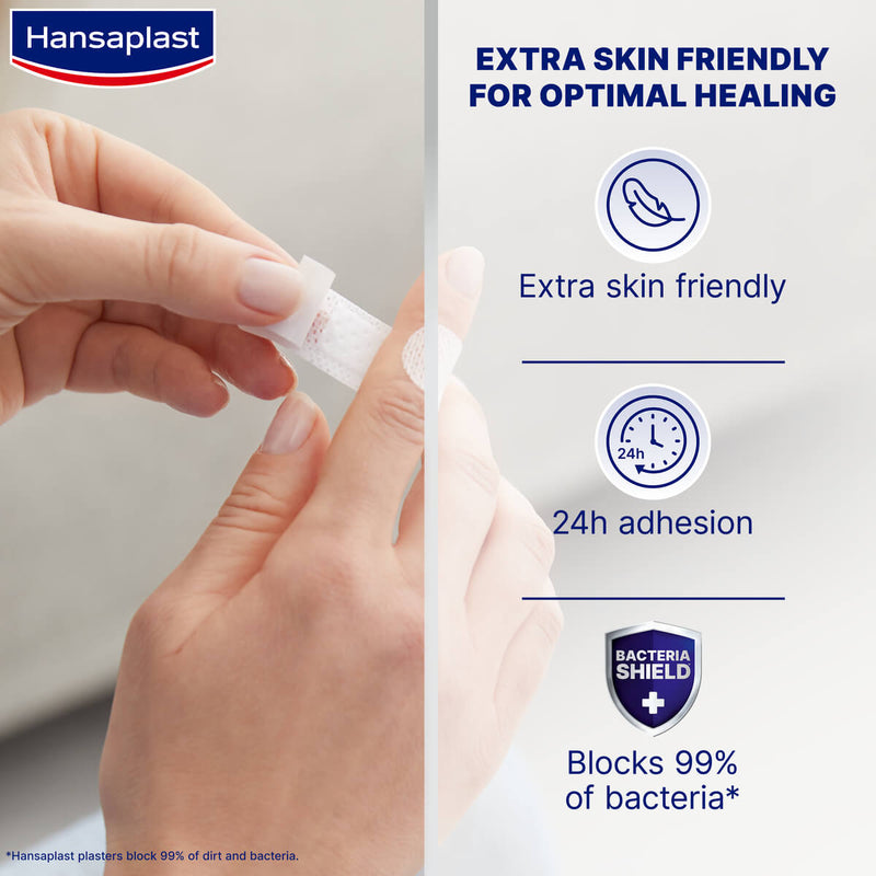 Hansaplast Sensitive Hypoallergenic Dressing 4 Sizes 40 Units