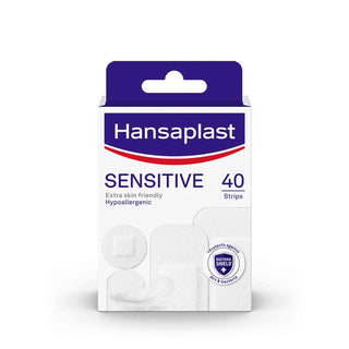 Hansaplast Sensitive 40 Strips 4 Sizes