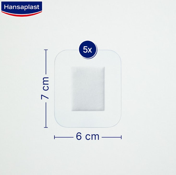 Hansaplast Aqua Protect XL Dressings 6cm x7cm