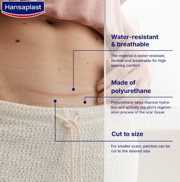 Hansaplast Scar Reducer Dressings XL 3 x 14.6 cm 21 units
