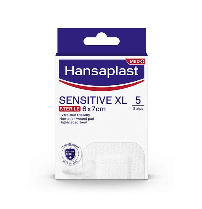 Hansaplast Sensitive XL Pads 5 Units
