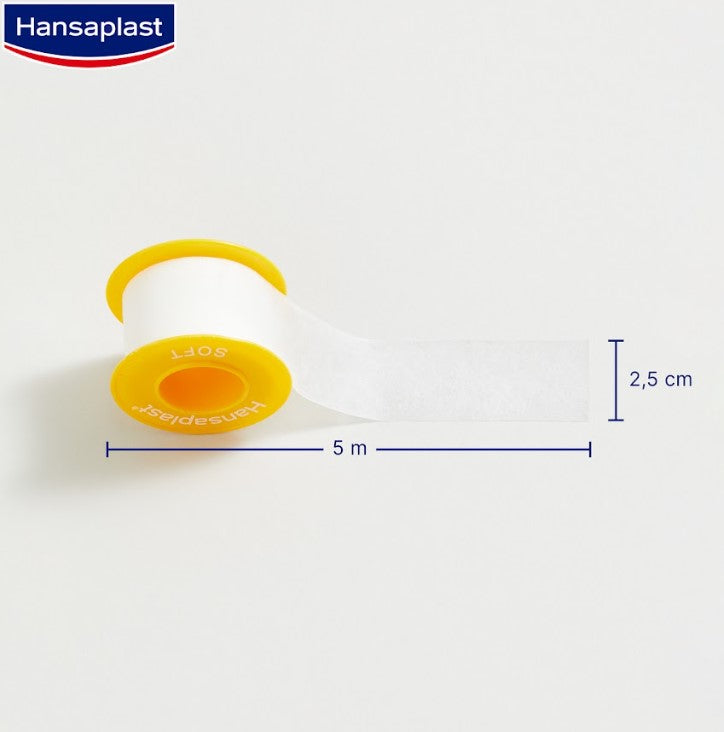 Hansaplast Soft Adhesive Tape 5m x 2,5cm