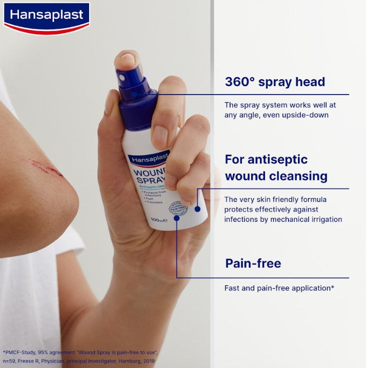 Hansaplast Spray for Cleansing Wounds 100ml