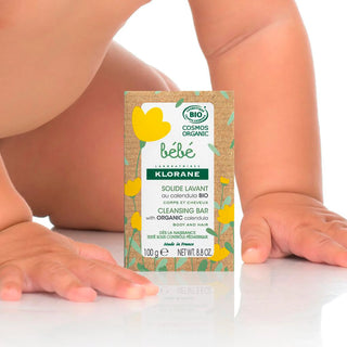 Klorane Baby Body and Hair Soap with Calendula Organic 100gr