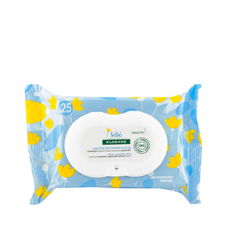 Klorane Baby Cleansing Wipes 25un