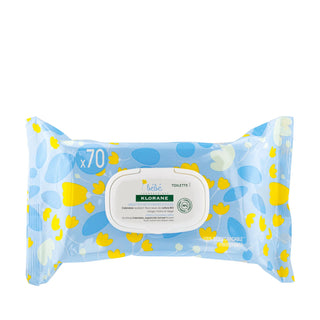 Klorane Baby Cleansing Wipes 70un