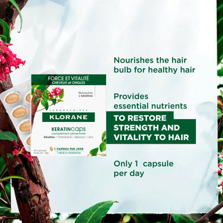 Klorane Capsules KeratinCaps Hair and Nail Loss 30 capsules