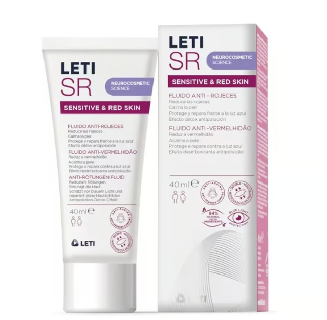 Leti SR Sensitive and Red Skin Fluid 40ml