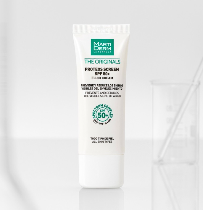 MARTIDERM 日焼け止めProteos Screen SPF 50+ 2本 MartiDerm The Originals Proteos Screen SPF50+ 40ml | Be and