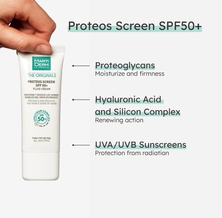 MartiDerm Sunscreen Proteos Screen SPF50 + 40ml