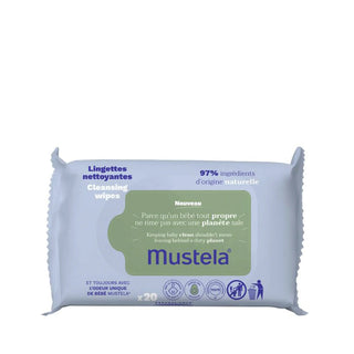 Mustela BIO Organic Cleansing Wipes 20 units