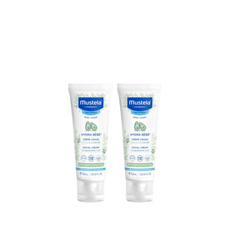 Mustela Hydra Baby Face Cream 40ml PACK of 2