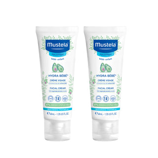 Mustela Hydra Baby Face Cream 40ml PACK of 2