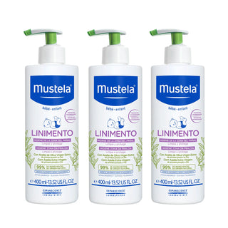 Mustela Liniment Diaper Hygiene PACK 3x400ml