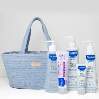 Mustela Baby Newborn Basket Blue