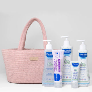 Mustela Baby Newborn Basket Pink