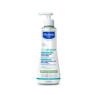 Mustela Stelatopia+ Anti-itching Repellent Cream for Atopic Skin 300ml