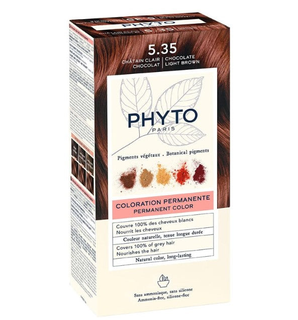 Phyto Phytocolor Color Tone 5.35 Light Brown Chocolate
