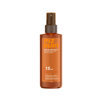 Piz Buin Tan & Protect SPF15 Tan Accelerating Oil Spray 150ml