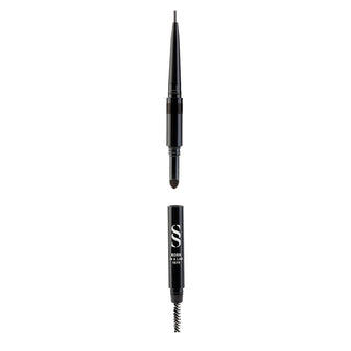 Sensilis Eyebrow Sculptor [Pencil 3 in 1] 04 Espresso 5g